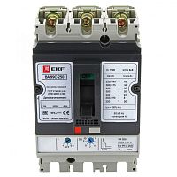 Автоматический выключатель ВА-99C 250/160А 3P 45кА EKF PROxima | код. mccb99C-250-160 | EKF 